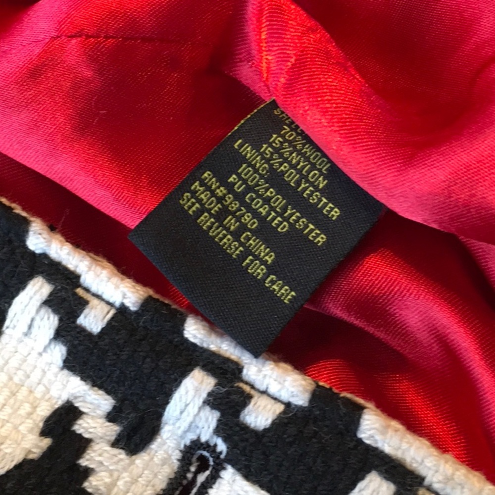 Wool Blend Double-Breasted Jacket - image 8